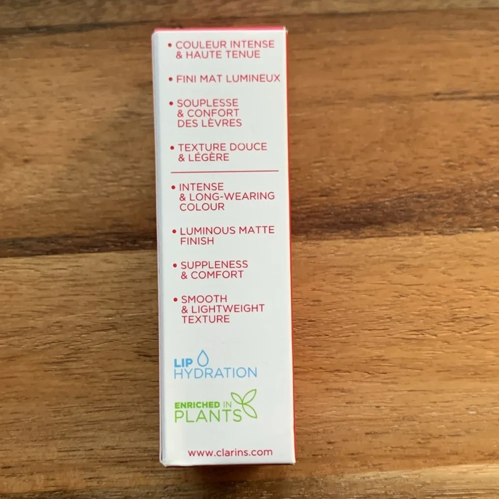Clarins Joli Rouge Velvet 756V Lipstick in Guava
